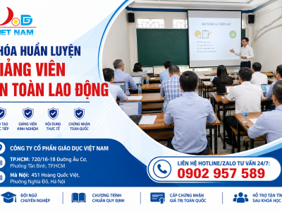 Khóa huấn luyện giảng viên an toàn lao động