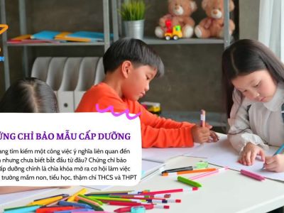 Chứng Chỉ Bảo Mẫu Cấp Dưỡng