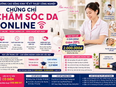Khóa học chứng chỉ chăm sóc da online