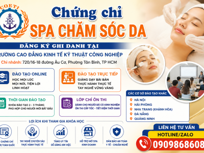 Chứng chỉ spa chăm sóc da