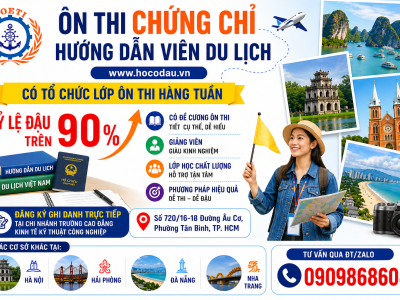 Ôn thi chứng chỉ hướng dẫn viên du lịch