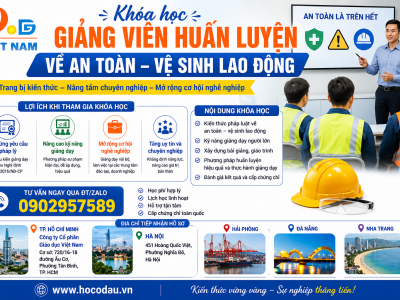 Khóa học Giảng viên huấn luyện về an toàn - vệ sinh lao động