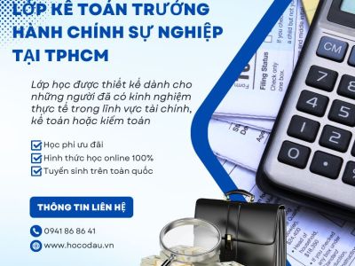 Lớp kế toán trưởng hành chính sự nghiệp tại TPHCM