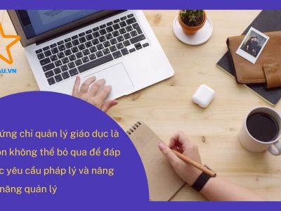 Học chứng chỉ quản lý giáo dục online