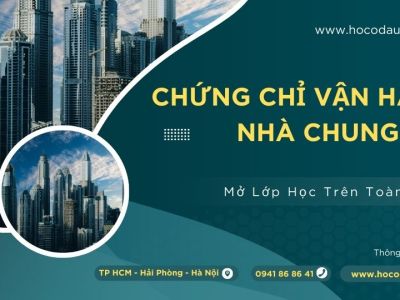 Chứng chỉ vận hành nhà chung cư 