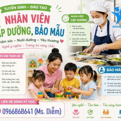 Khóa học Bảo mẫu & Cấp dưỡng | Thi lấy chứng chỉ nhanh