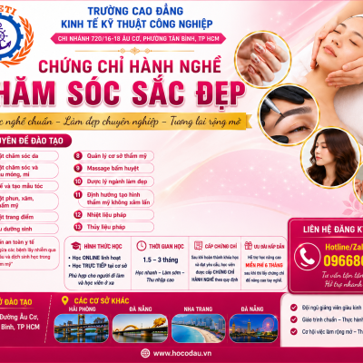 Chứng chỉ hành nghề chăm sóc sắc đẹp