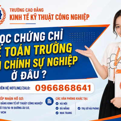 Học chứng chỉ kế toán trưởng hành chính sự nghiệp ở đâu ?