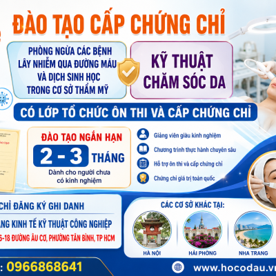 Chứng chỉ chăm sóc da và an toàn y tế
