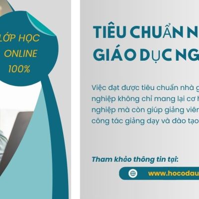 Tiêu chuẩn nhà giáo giáo dục nghề nghiệp
